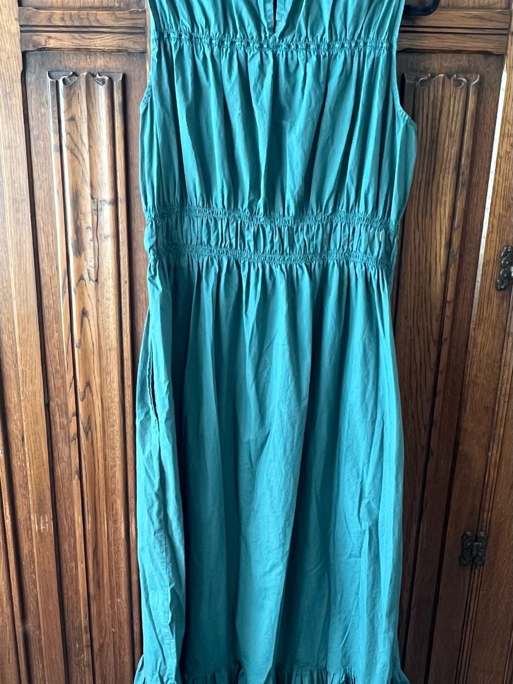 A New Day Teal Sleeveless Midi Dress – Size XXL